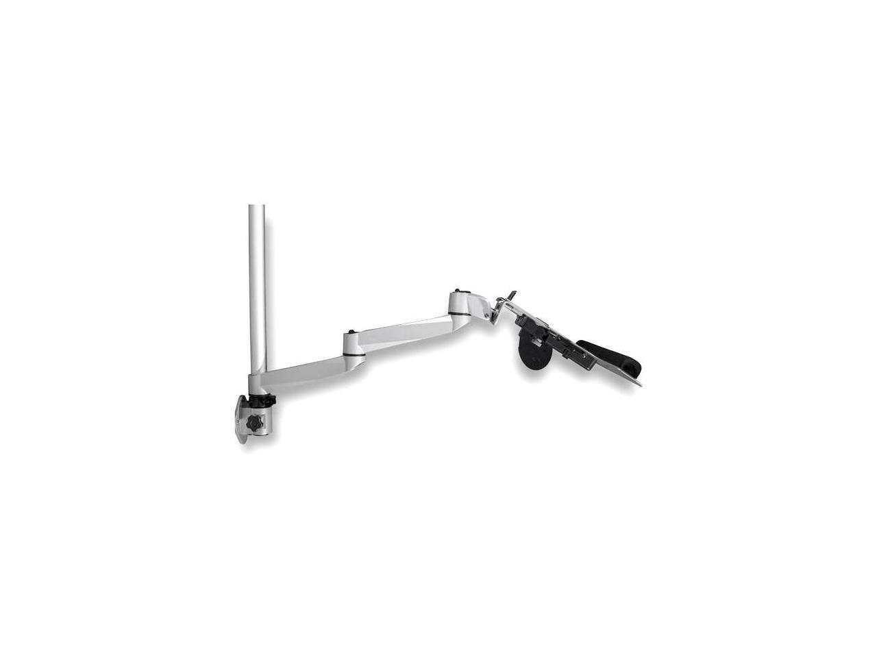 StarTech Dual Monitor Adjustable Wall Mount Computer Workstation WALLSTSI2