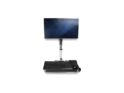 StarTech Single Monitor Adjustable Wall Mount Computer Workstation WALLSTSI1