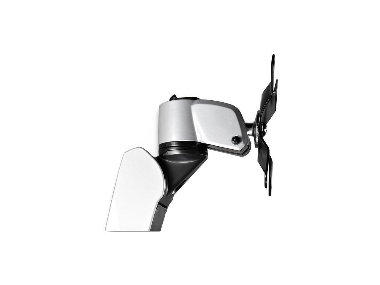 StarTech Dual Monitor Adjustable Wall Mount Computer Workstation WALLSTSI2