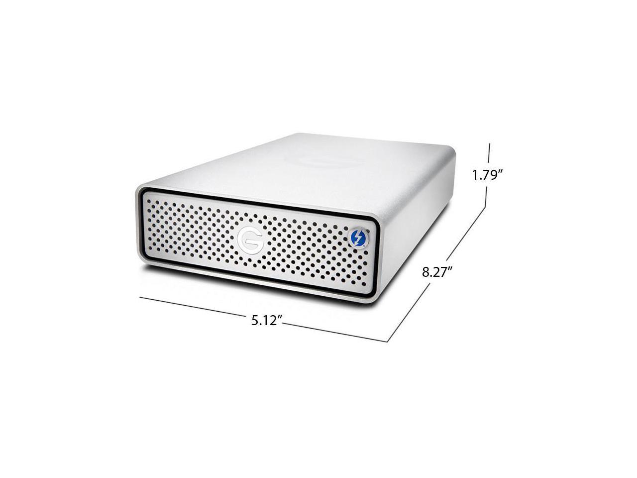 Thermal Grizzly G-DRIVE 10TB External Hard Drive with Thunderbolt 3