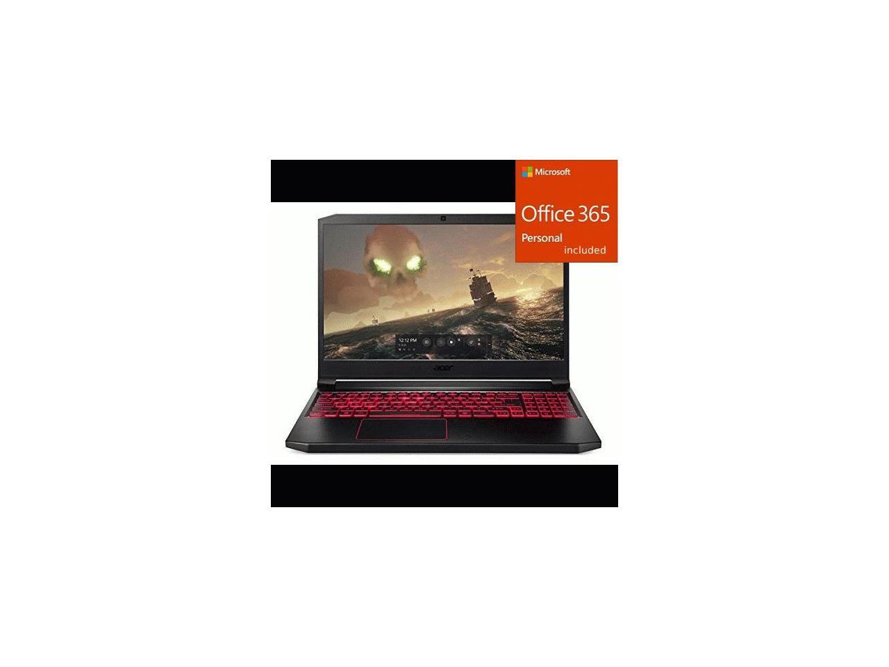 Acer Nitro 7 AN715-51-70TG 15.6" Gaming Notebook - 1920 x 10 + Office 365 Bundle