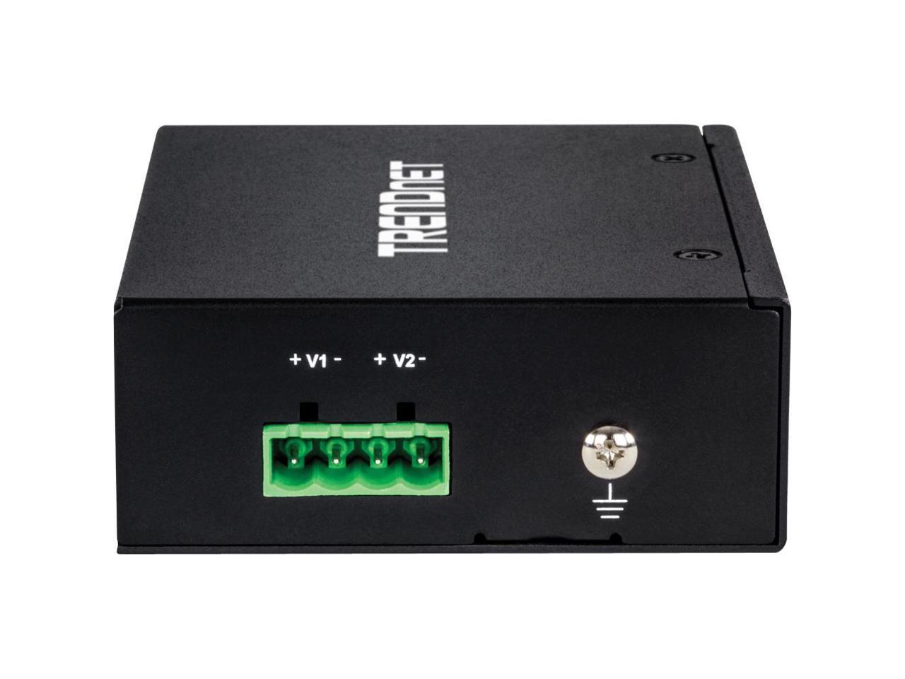 TRENDnet Hardened Industrial 90W Gigabit 4PPoE Injector TIIG90