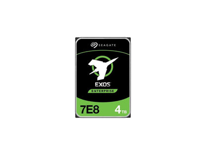 Seagate Exos 7E8 Enterprise 4TB 7200RPM 256MB 512N SATA 6Gb/s 3.5" Internal Hard Drive - ST4000NM000A