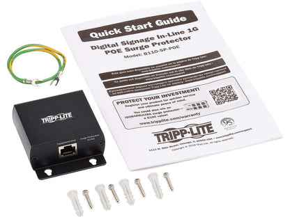 Tripp Lite B110-SP-POE Surge Suppressor/Protector