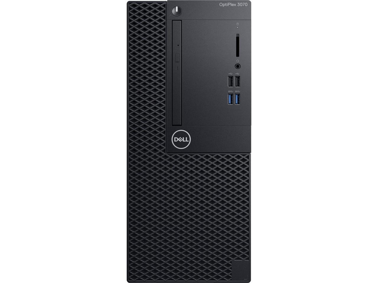 DELL OptiPlex 3070 Tower - Intel Core i5-9500, 8 GB DDR4, 1 TB HDD, Intel UHD Graphics 630, Windows 10 Pro (390MY)