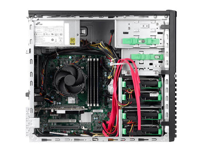 Acer Veriton M4660G VM4660G-I7870S1 Desktop Computer - Core i7 i7-8700 - 8 GB RAM - 256 GB SSD - Black - Windows 10 Pro 64-bit - Intel UHD Graphics 630 - Gigabit Ethernet