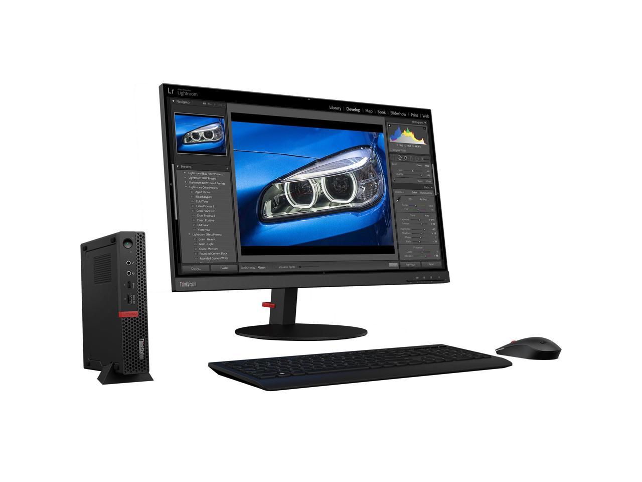Lenovo ThinkStation P330 30CF000FUS Workstation - 1 x Core i7 i7-8700T - 16 GB RAM - 1 TB SSD - Tiny - Windows 10 Pro 64-bitNVIDIA Quadro P1000 4 GB Graphics - English (US) Keyboard - Ethernet - Wirel