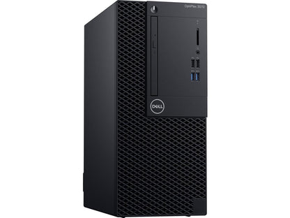 DELL OptiPlex 3070 Tower - Intel Core i5-9500, 8 GB DDR4, 1 TB HDD, Intel UHD Graphics 630, Windows 10 Pro (390MY)