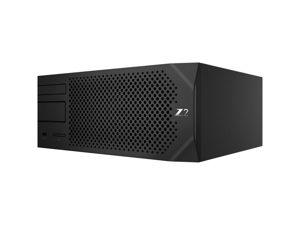 HP Z2 G4 Workstation - 1 x Core i5 i5-9500 - 8 GB RAM - 256 GB SSD - Small Form Factor - Black - Windows 10 Pro 64-bitNVIDIA Quadro P400 2 GB Graphics - DVD-Writer - Serial ATA/600 Controller - 0, 1 R