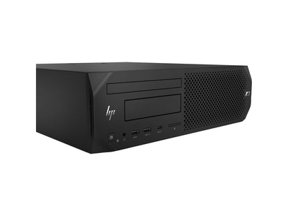 HP Z2 G4 Workstation - 1 x Xeon E-2244G - 16 GB RAM - 256 GB SSD - Small Form Factor - Black - Windows 10 Pro for Workstations 64-bitNVIDIA Quadro P620 4 GB Graphics - DVD-Writer - Serial ATA/600 Cont