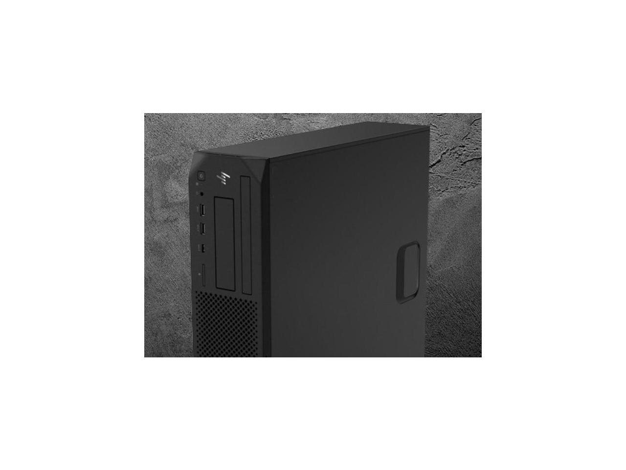 HP Z2 G4 Workstation - 1 x Xeon E-2244G - 16 GB RAM - 256 GB SSD - Small Form Factor - Black - Windows 10 Pro for Workstations 64-bitNVIDIA Quadro P620 4 GB Graphics - DVD-Writer - Serial ATA/600 Cont