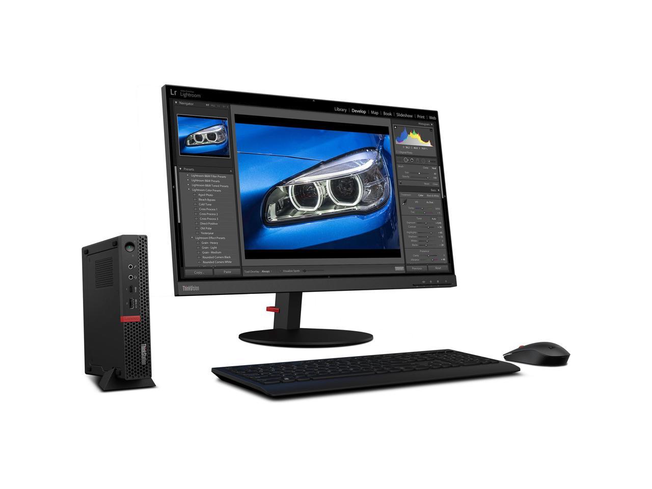Lenovo ThinkStation P330 Tiny Desktop Computer i7-9700T 16GB 512GB SSD W10P