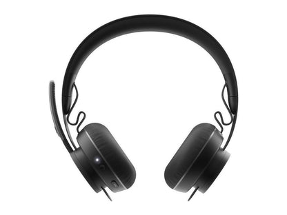 Logitech - 981-000805 - Logitech Zone Wireless Plus Headset - Stereo - Wireless - Bluetooth - 98.4 ft - 30 Hz - 13 kHz -