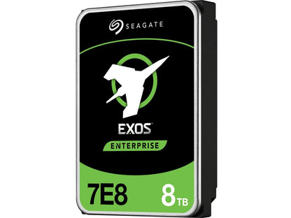 Seagate Exos 7E8 ST8000NM006A 8 TB Hard Drive - SAS (12Gb/s SAS) - 3.5" Drive - Internal