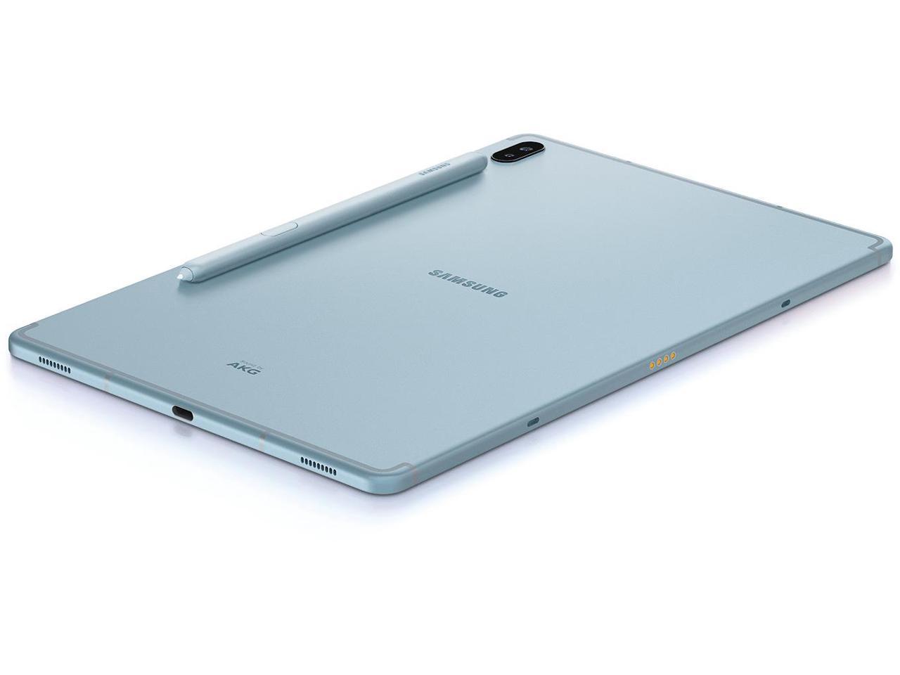 Samsung Galaxy Tab S6 SM-T860 Tablet - 10.5" - 8 GB RAM - 256 GB Storage - Android 9.0 Pie - Cloud Blue - Qualcomm SDM855 Snapdragon 855 SoC - Qualcomm Kryo 485 Single-core (1 Core) 2.84 GHz, Qua