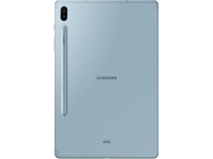 Samsung Galaxy Tab S6 SM-T860 Tablet - 10.5" - 8 GB RAM - 256 GB Storage - Android 9.0 Pie - Cloud Blue - Qualcomm SDM855 Snapdragon 855 SoC - Qualcomm Kryo 485 Single-core (1 Core) 2.84 GHz, Qua