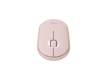 Logitech Pebble M350 910-005769 Rose Pink 3 Buttons 1 x Wheel Dual (RF / Bluetooth Wireless) Optical 1000 dpi Mouse