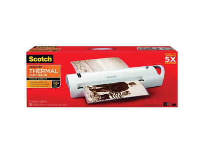 TL1302VP 3M Thermal Laminator TL1302, 13" x 5 Mil Maximum Document Thickness
