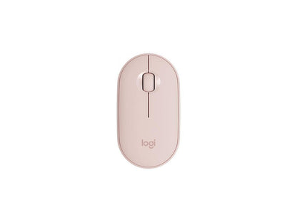 Logitech Pebble M350 910-005769 Rose Pink 3 Buttons 1 x Wheel Dual (RF / Bluetooth Wireless) Optical 1000 dpi Mouse