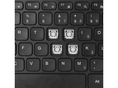 ADESSO WKB-4050UB ADESSO 2.4GHZ WIRELESS KEYBOARD, WITH SCISSOR SWITCH KEYS, LARGE BUILT-IN MULTI-