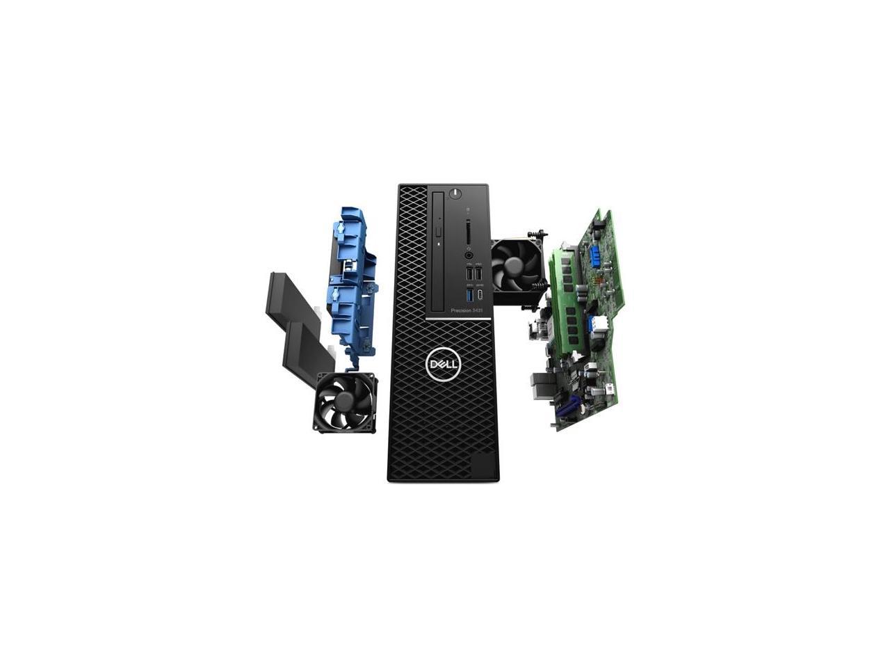 Dell Precision 3431 SFF Desktop Computer i5-9500 8GB 256GB SSD Win 10 Pro DVDW