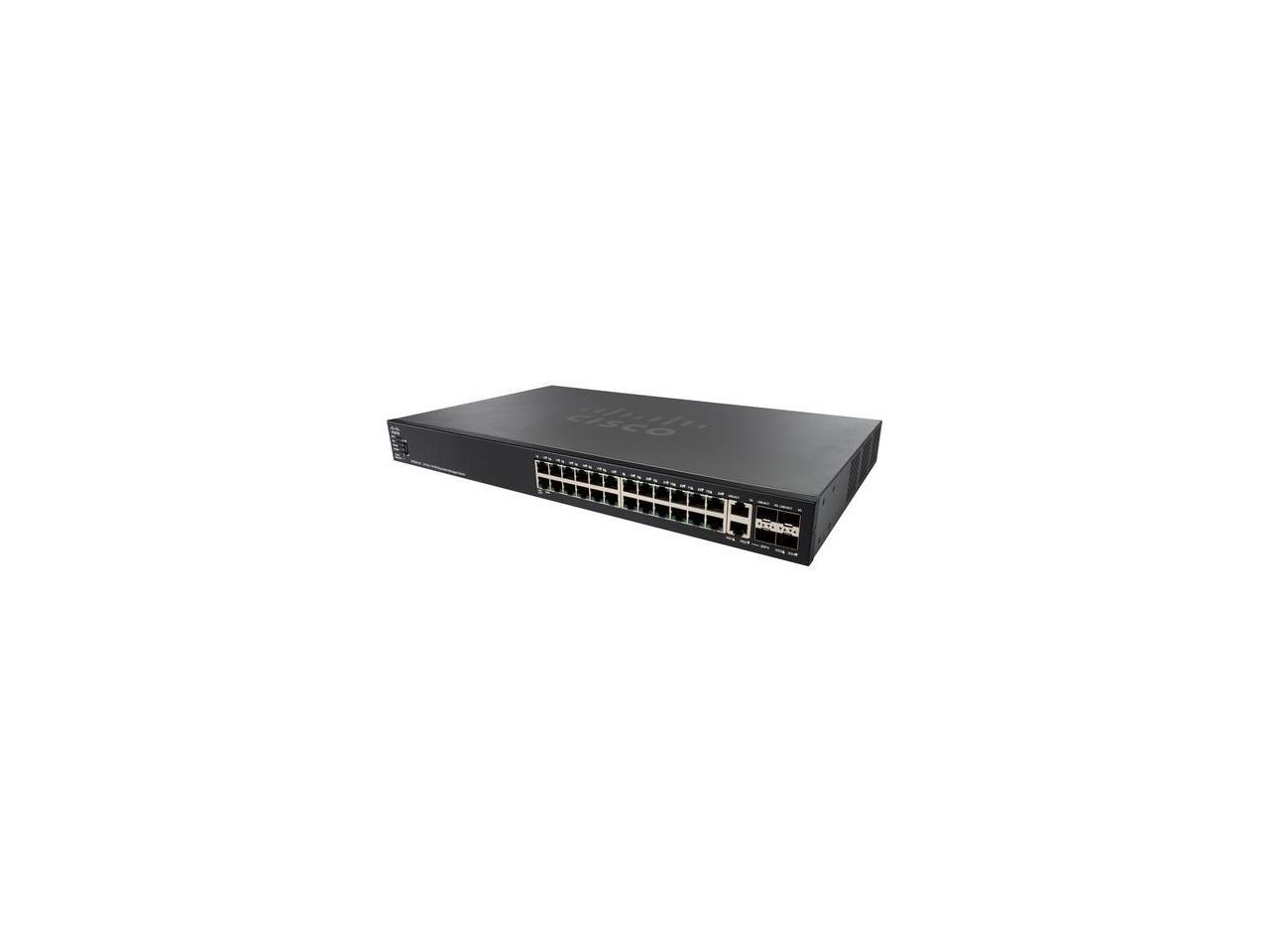 CISCO SYSTEMS SF550X-24MP-K9-NA SF550X 24MP 24 Port Stack EOL