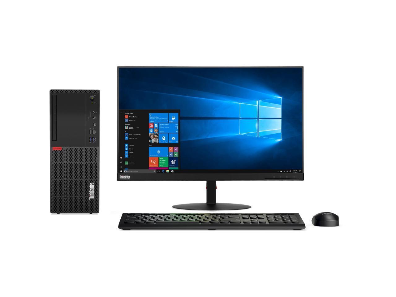 Lenovo ThinkCentre M720t 10SQ007DUS Desktop Computer i5-9400 8GB 256GB W10P