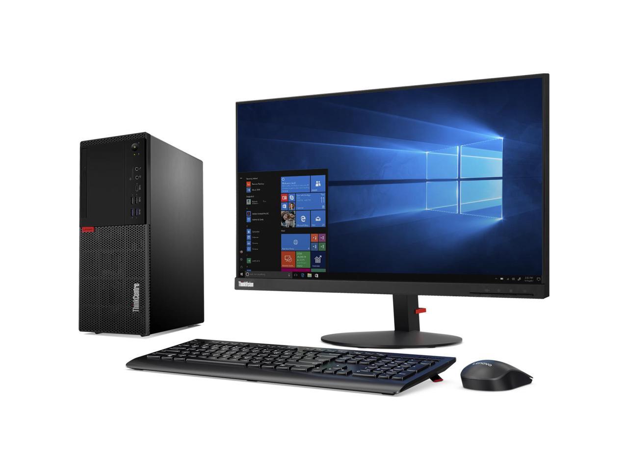 Lenovo ThinkCentre M720t 10SQ007DUS Desktop Computer i5-9400 8GB 256GB W10P