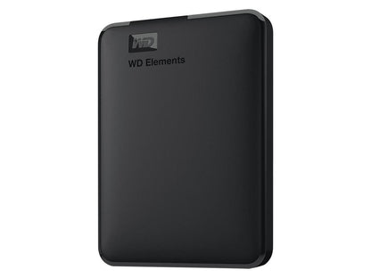 WD 5TB Elements Portable Storage USB 3.0 Model WDBU6Y0050BBK-WESN Black