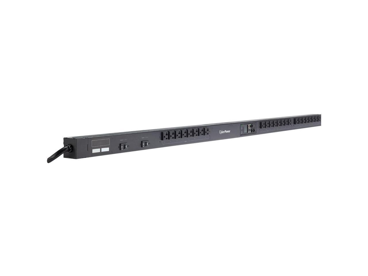 CyberPower PDUs PDU31102 Monitored Automated notifications: Email SMS Text and SNMP Trap