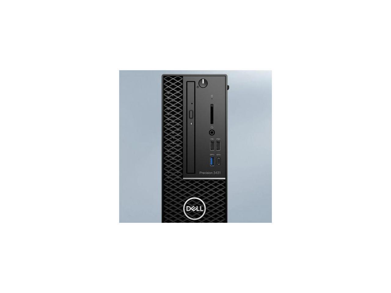Dell Precision 3431 SFF Desktop Computer Xeon E-2224 256GB SSD W10P Nvidia P1000