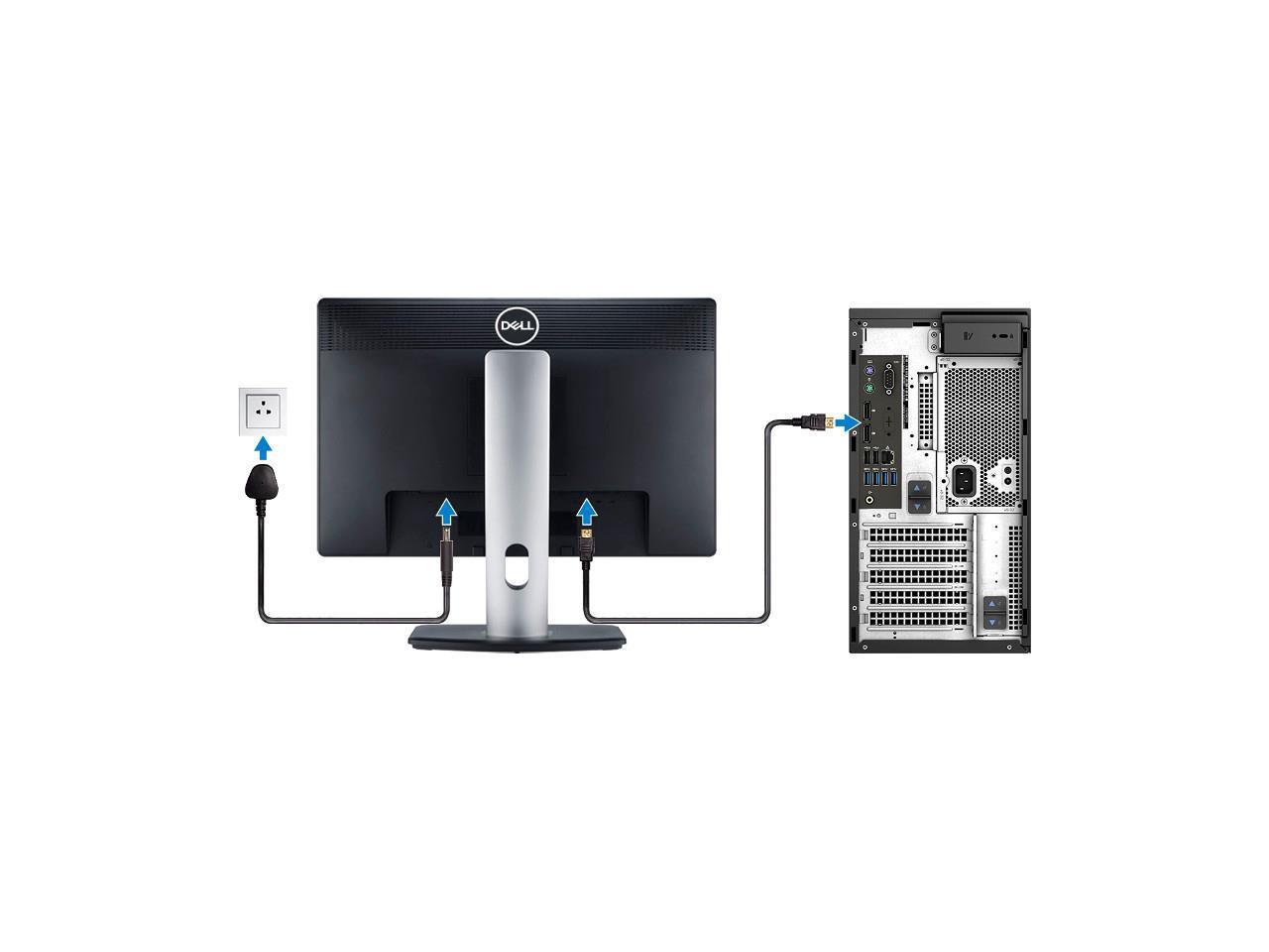 Dell Precision 3000 3630 Workstation - Core i5 i5-9500 - 8 GB RAM - 1 TB HDD - Mini-tower - Windows 10 Pro 64-bitIntel UHD Graphics 630 - DVD-Writer - Serial ATA/600 Controller - English Keyboard - Gi