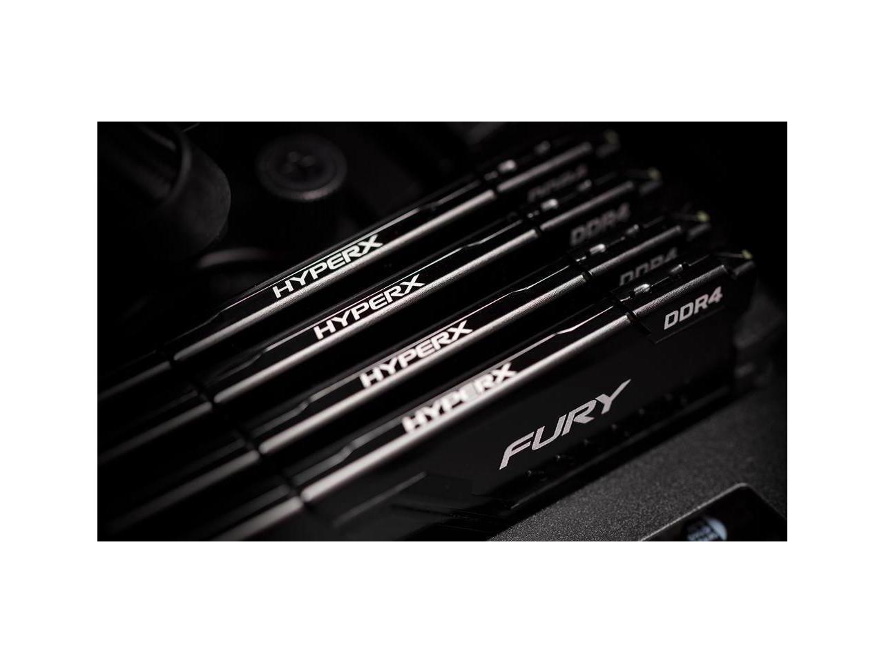 HyperX FURY 16GB (2 x 8GB) 288-Pin DDR4 SDRAM DDR4 3200 (PC4 25600) Desktop Memory Model HX432C16FB3K2/16