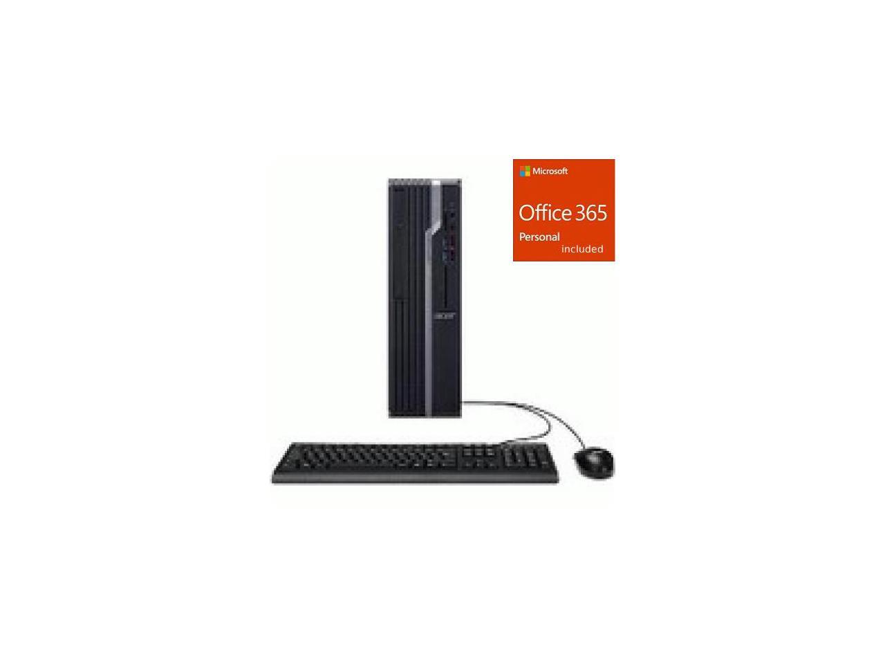 Acer Veriton X4665G Desktop Computer - Core i7 i7-9700 - 8 G + Office 365 Bundle