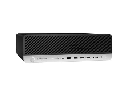HP EliteDesk 800 G5 Desktop Computer - Core i5 i5-9500 - 8 GB RAM - 256 GB SSD - Small Form Factor - Windows 10 Pro - Intel UHD Graphics 630 - English Keyboard