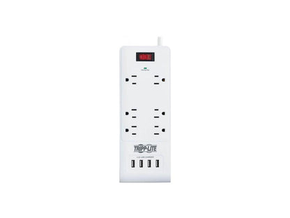 Tripp Lite TLP64USBRA15 6-Outlet Surge Suppressor/Protector
