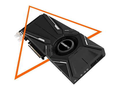 GIGABYTE NVIDIA GeForce RTX 2080 TI TURBO OC 11GB (Rev. 2.0) GDDR6 HDMI/3DisplayPort/USB Type-C PCI-Express Video Card