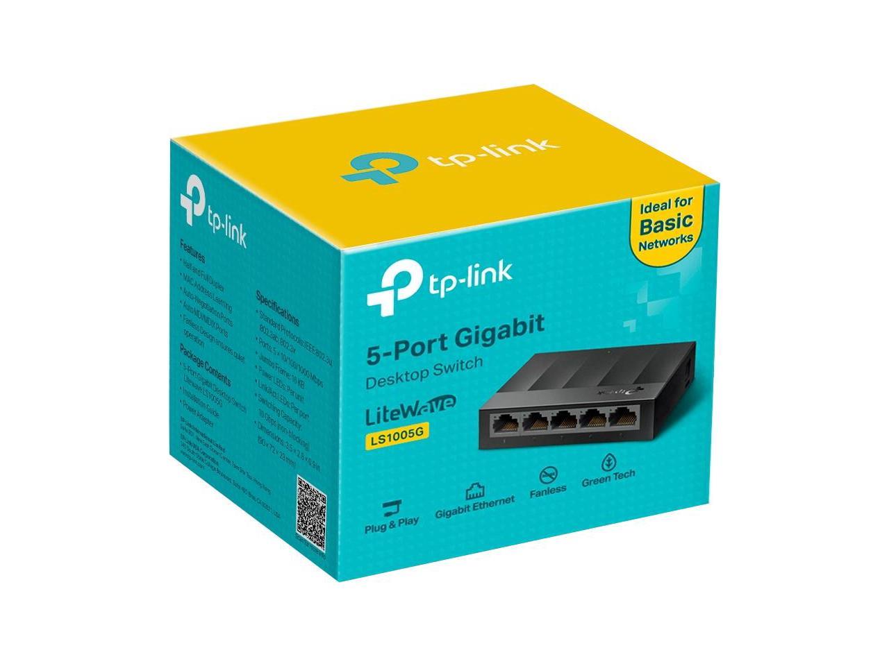 Tp-Link 5-Port 10/100/1000Mbps Desktop Switch