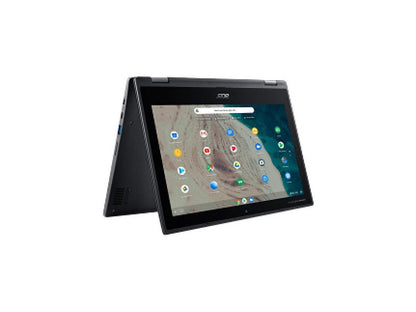 Acer Chromebook Spin 511 R752T-C3M5 11.6" Touchscreen 2 in 1 Chromebook - 1366 x 768 - Celeron N4020 - 4 GB RAM - 32 GB Flash Memory - Shale Black - Chrome OS - Intel UHD Graphics 600 - In-plane