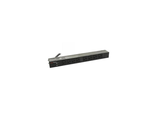 CyberPower PDU30BHVT8R Basic Series PDU30BHVT8R - Power distribution unit ( rack-mountable ) - AC 200/230 V - 8 output connector(s) - 1U - for Smart App Online OL10000, OL6000, OL8000, Smart App Sine