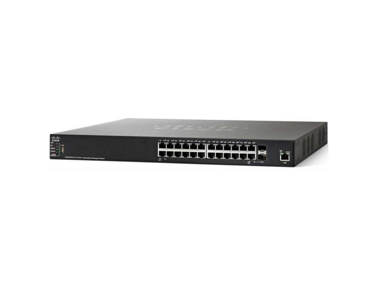 CISCO SG350X-24P-K9-NA SG350X-24P 24PORT GIGABIT POE
