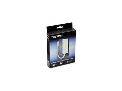 TRENDnet USB-C (Type-C) to Gigabit Ethernet Adapter, TUC-ETG (Version v2.0R)