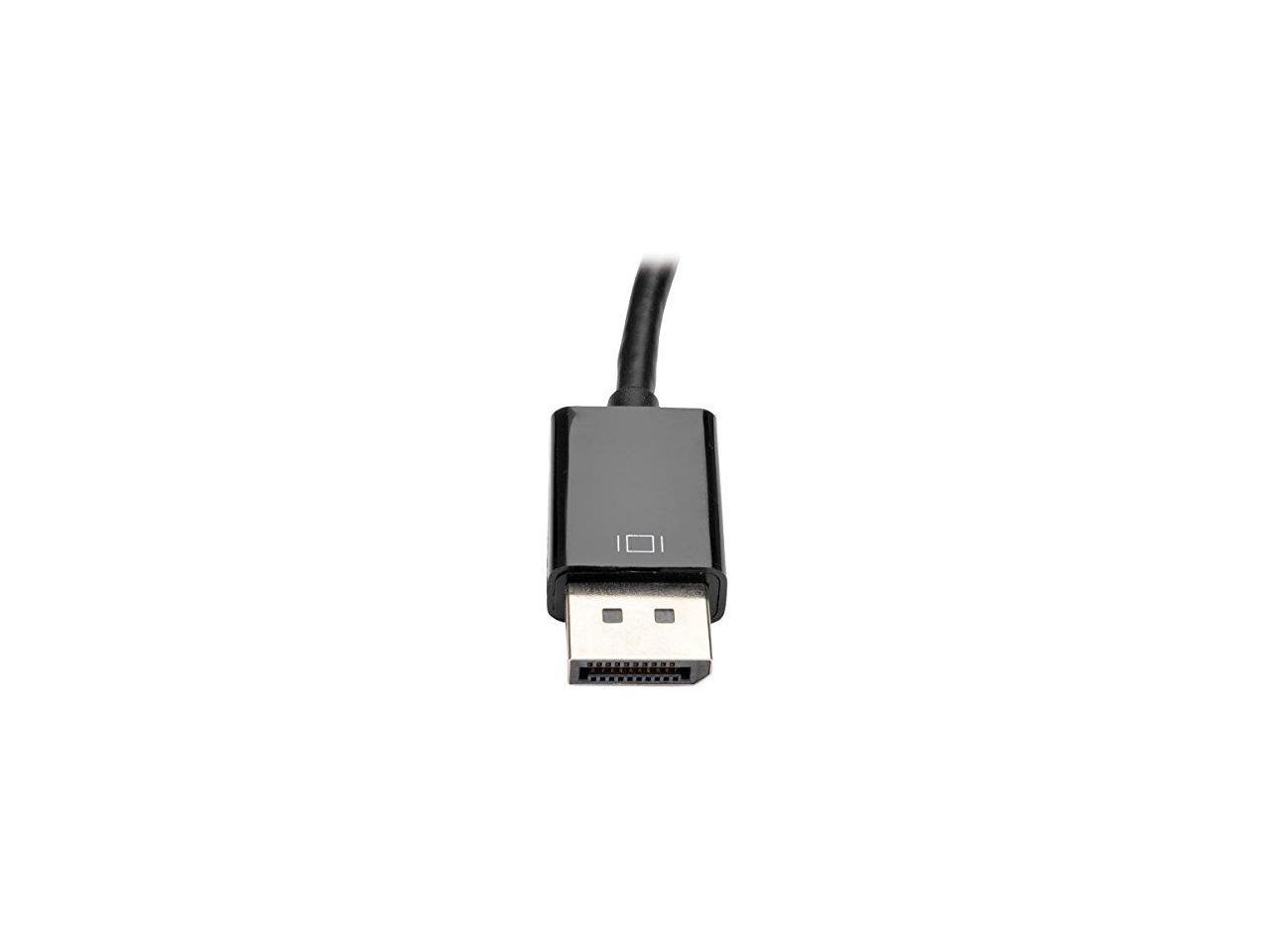 Tripp Lite DisplayPort to HDMI Active Cable Adapter, DP 1.2, Converter for DP to HDMI (M/F), UHD 4K x 2K/1080p, 6 in. (P136-06N-UHD-V2)