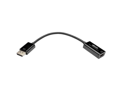 Tripp Lite DisplayPort to HDMI Active Cable Adapter, DP 1.2, Converter for DP to HDMI (M/F), UHD 4K x 2K/1080p, 6 in. (P136-06N-UHD-V2)