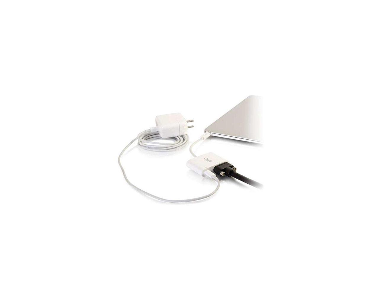 C2g Usb C To Vga Video Adapter W/ Power Delivery - Usb Type C To Vga White