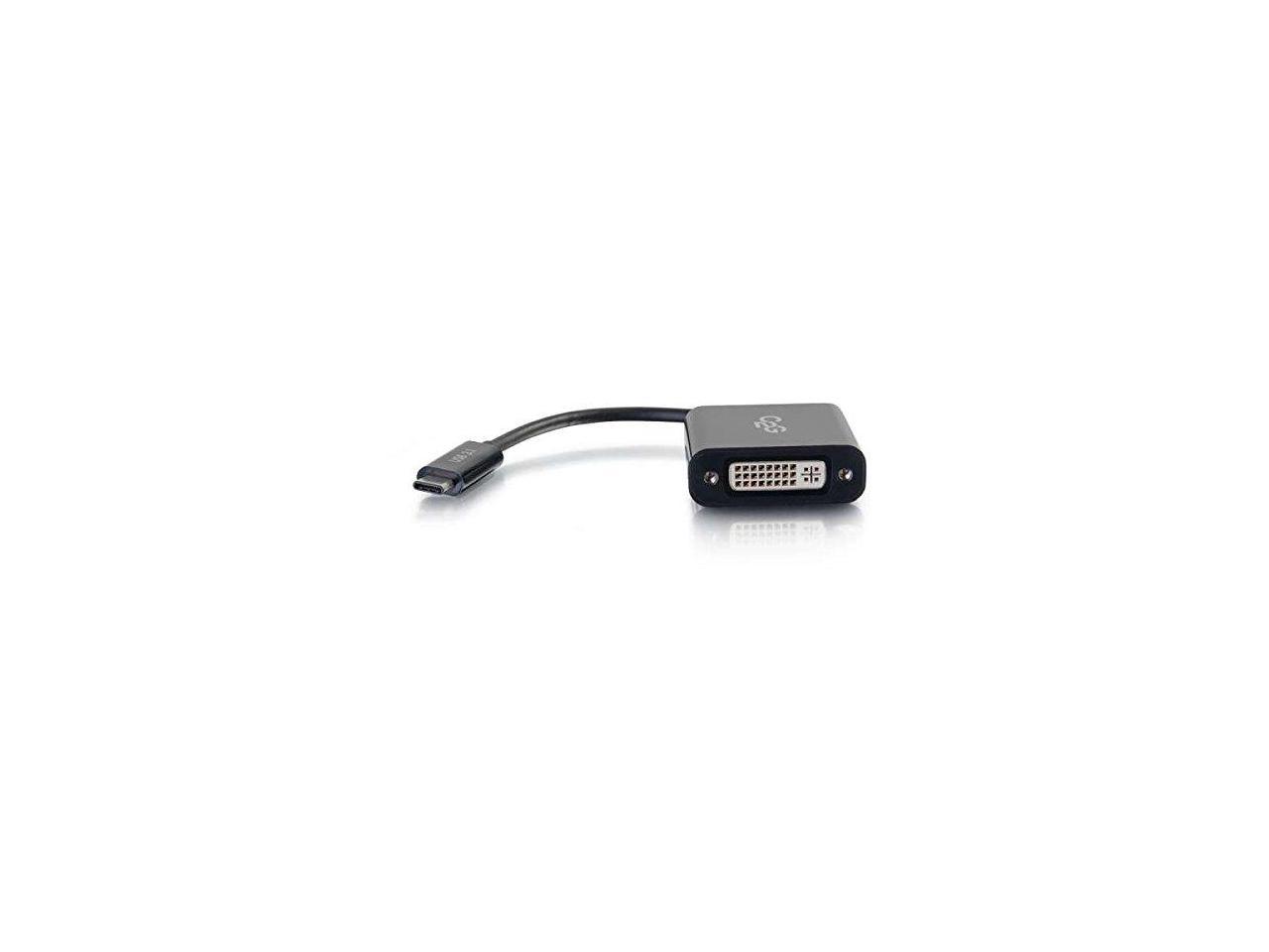 USB-C TO DVI ADAPTER BLACK*