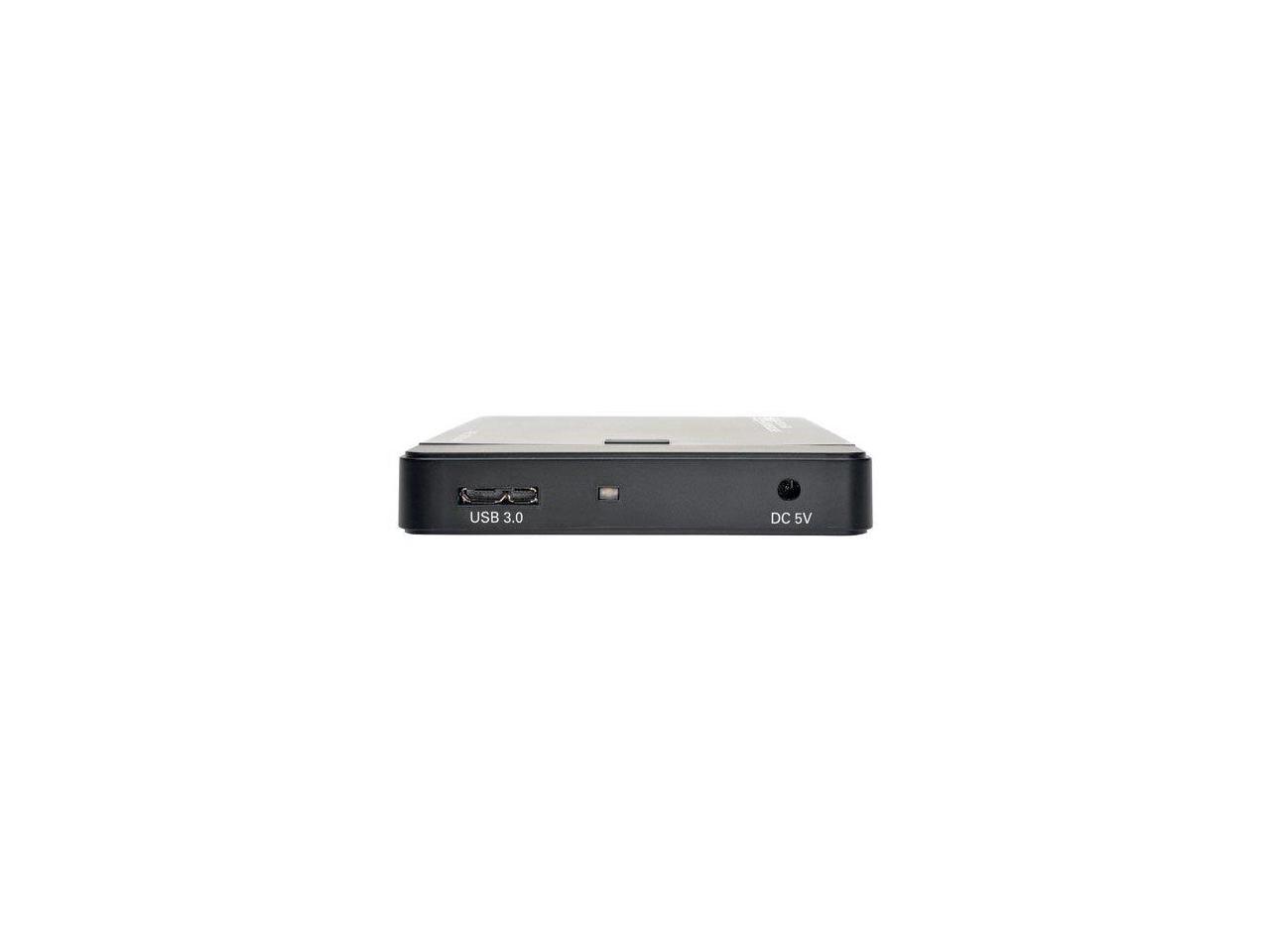 Tripp Lite USB 3.0 SuperSpeed External Hard Drive Enclosure SATA UASP 2.5in