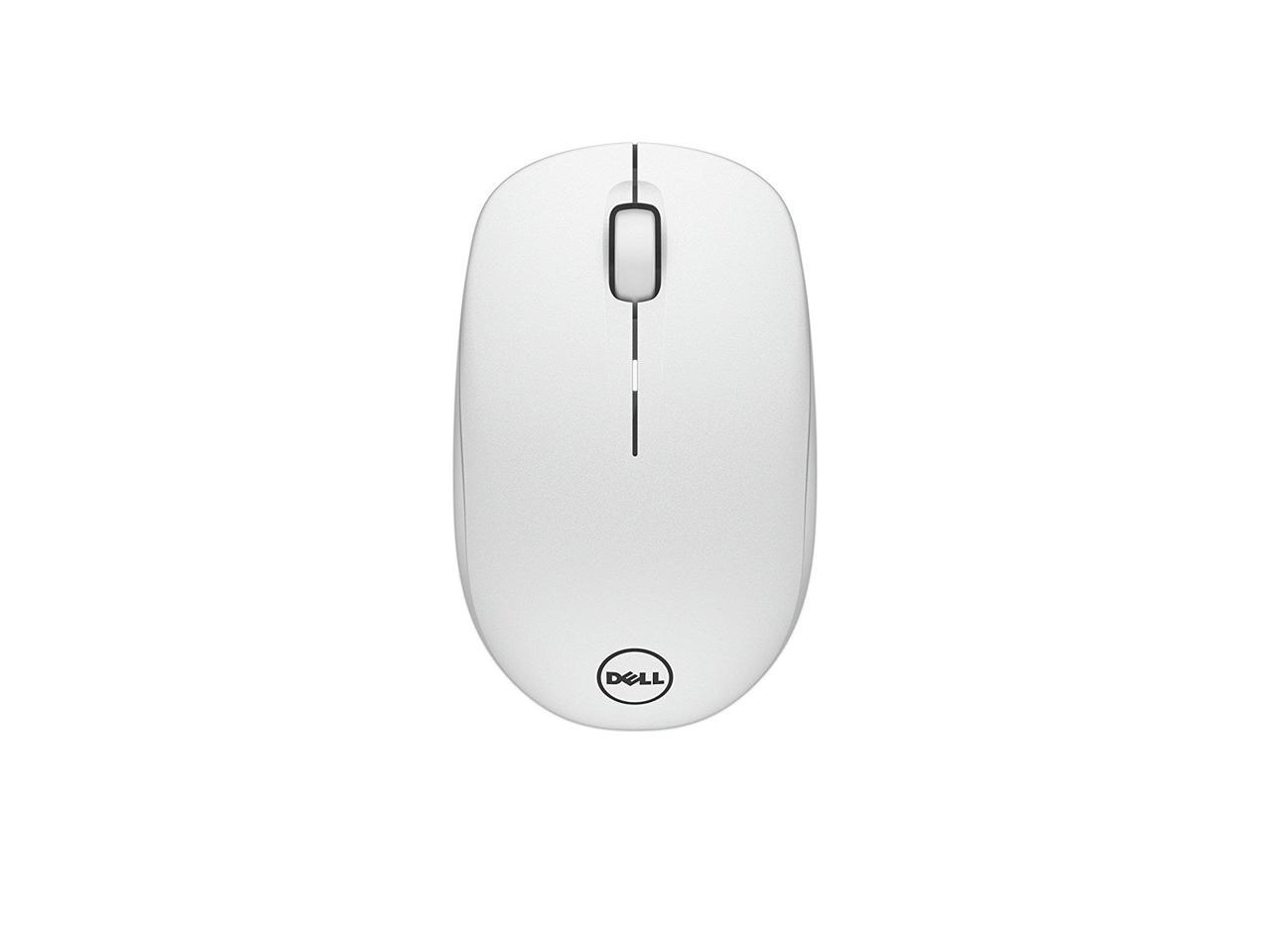 DELL WM126 N8YXC White 3 Buttons Optical 1000 dpi Wireless Mouse