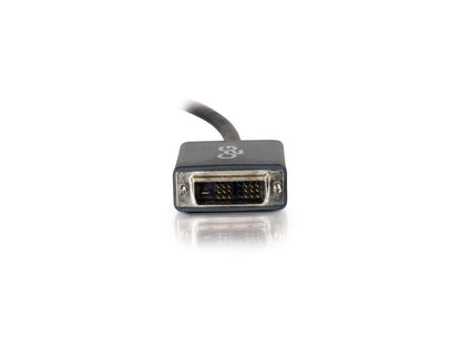 C2G 54328 DisplayPort Male to Single Link DVI-D Male Adapter Cable, TAA Compliant, Black (3 Feet, 0.91 Meters)