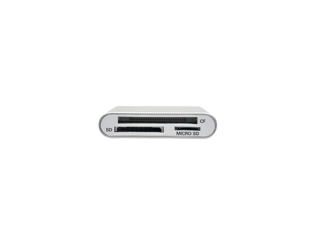 Tripp Lite U452-003 USB 3.1 Gen 1 USB Type-C (USB-C) Multi-Drive Smart-Card Flash-Memory Media Reader/Writer (U452-003)